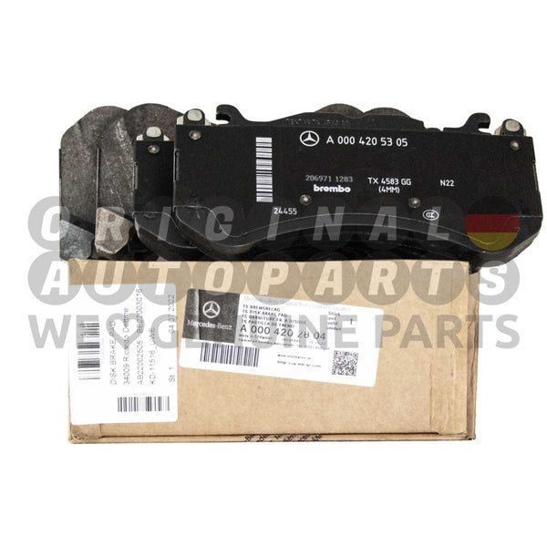 Genuine Mercedes-Benz AMG Brake Pads Set front GT 190 290 E63 W213 GLC