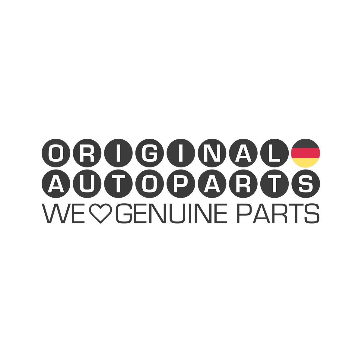 Genuine BMW Brake Disc Rotor front right drilled 374x36mm 34112282806 M5 E60 E61 M6 E63 E64