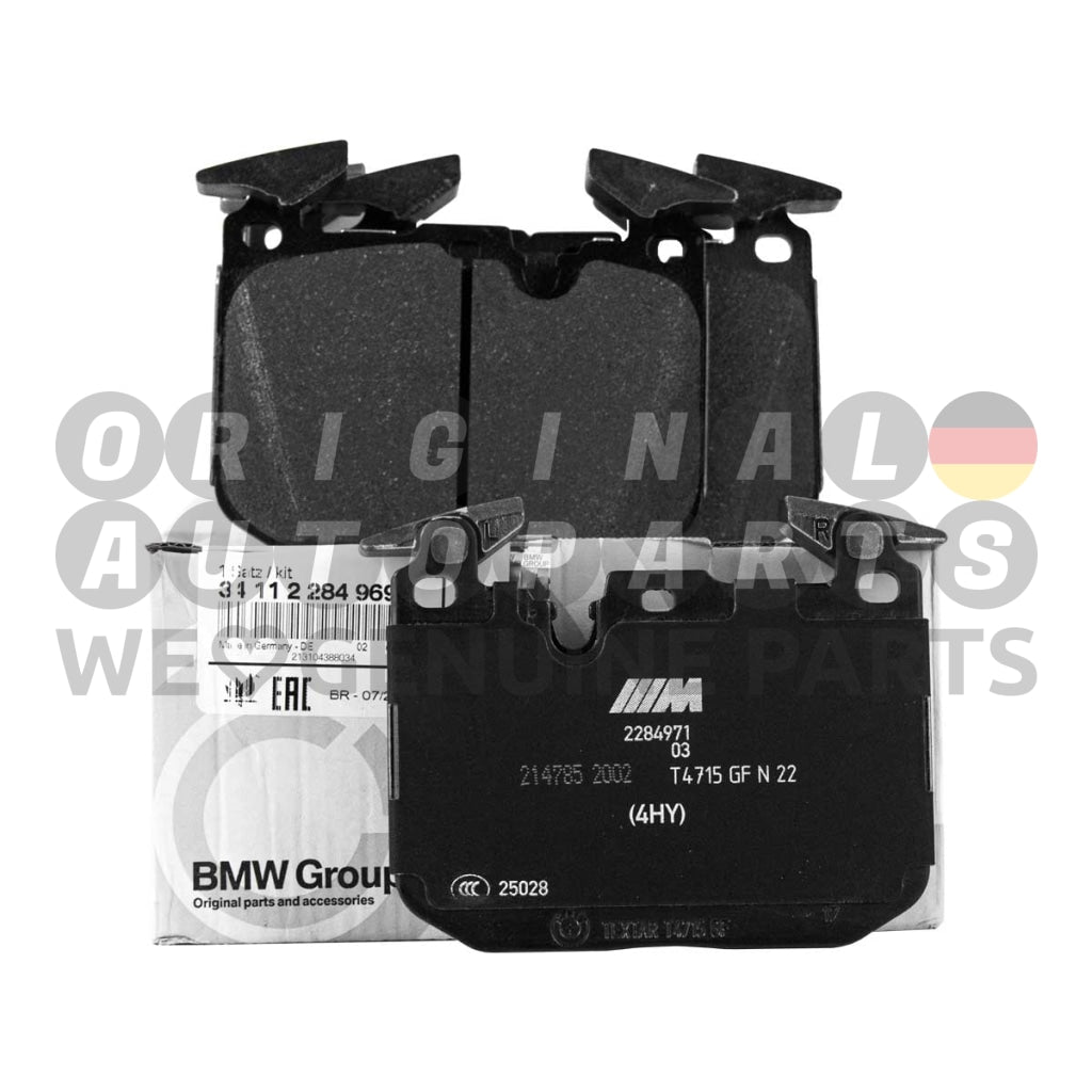 Genuine BMW Brake Pads Set front M2 F87 M3 F80 M4 F82 F83 34112284969