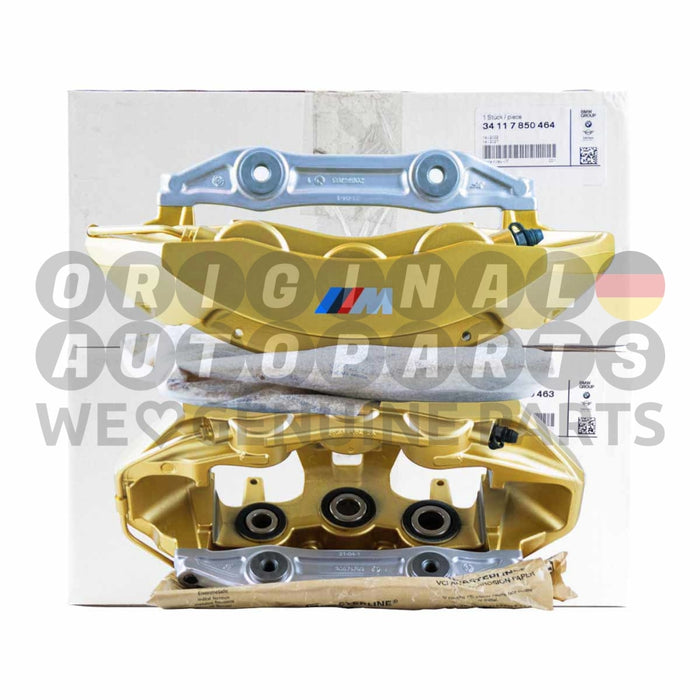 Genuine BMW M Performance Brake Caliper Set 6pot front left + right g