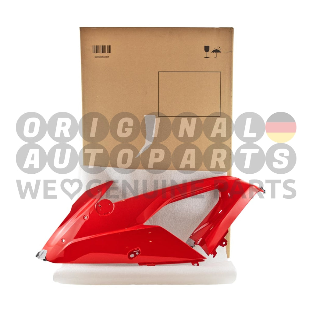 Genuine BMW MOTO Side Cover left Racing Red K46 S S1000RR 1000 RR 46638551145