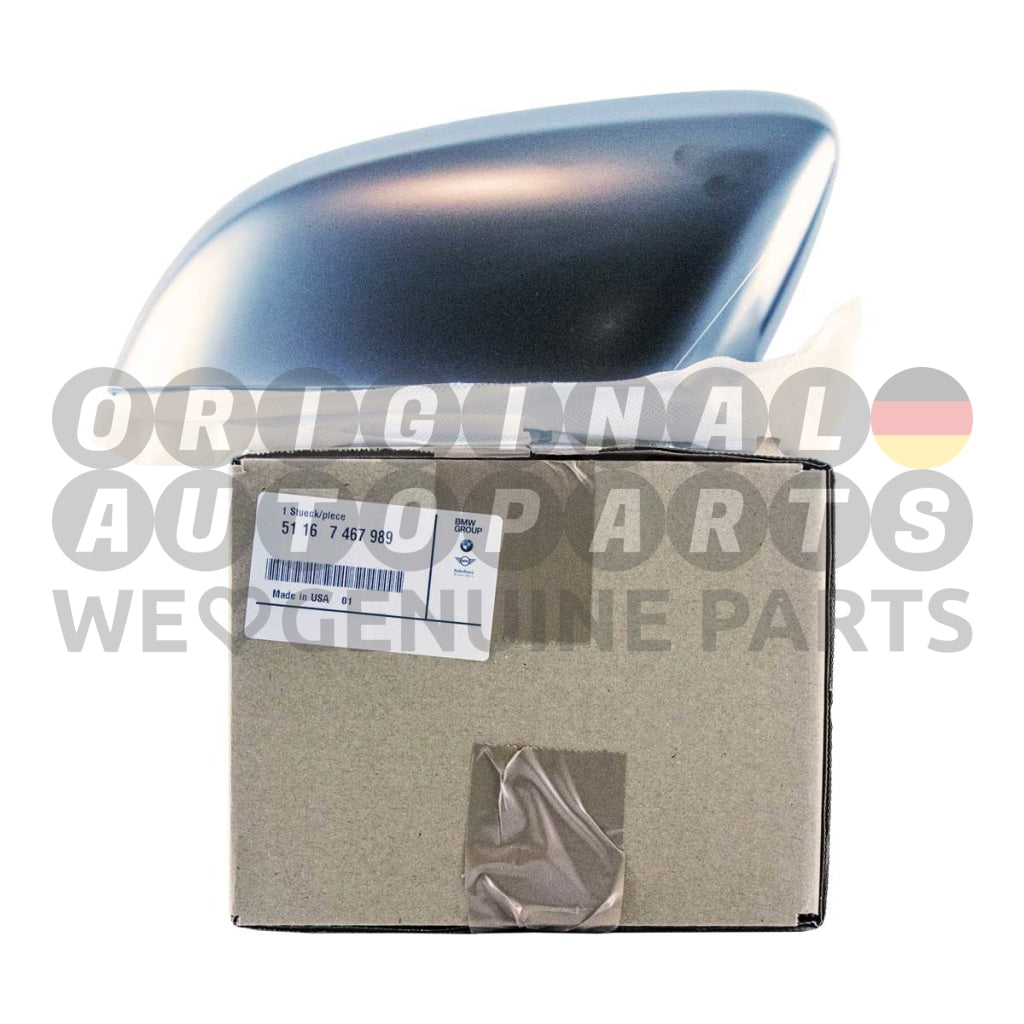 Genuine BMW Protective Mirro Cap Cerium Grey left 51167467989