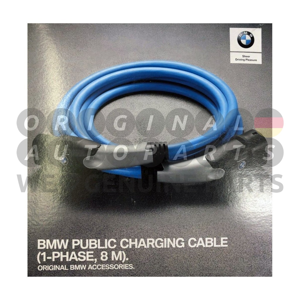Genuine BMW Public Charging Cable 1-Phase 8m